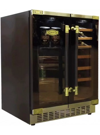 Винный шкаф Kaiser K 64800 AD с электронным управлением и двойным стеклом